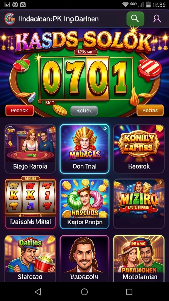 Screenshot dunia77 nomor 1